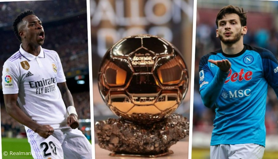 კვარა და ვინი გვერდიგვერდ - როგორია ოქროს ბურთის განახლებული რეიტინგი