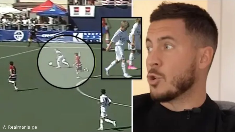 VIDEO: ედენ აზარის შვილის ულამაზესი გოლი "რეალის" ახალგაზრდულ გუნდში