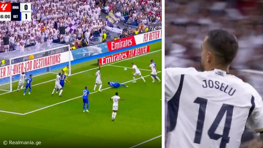VIDEO: მოდრიჩის ბრწყინვალე პასი და ხოსელუს გოლი - ანგარიში 1:1-ია